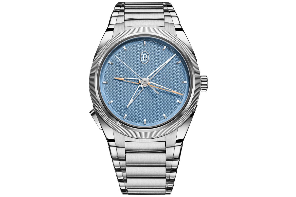 自動巻き、SS×PTケース、ケース径40mm。6017000円〈パルミジャーニ・フルリエ https://www.parmigiani.com/〉