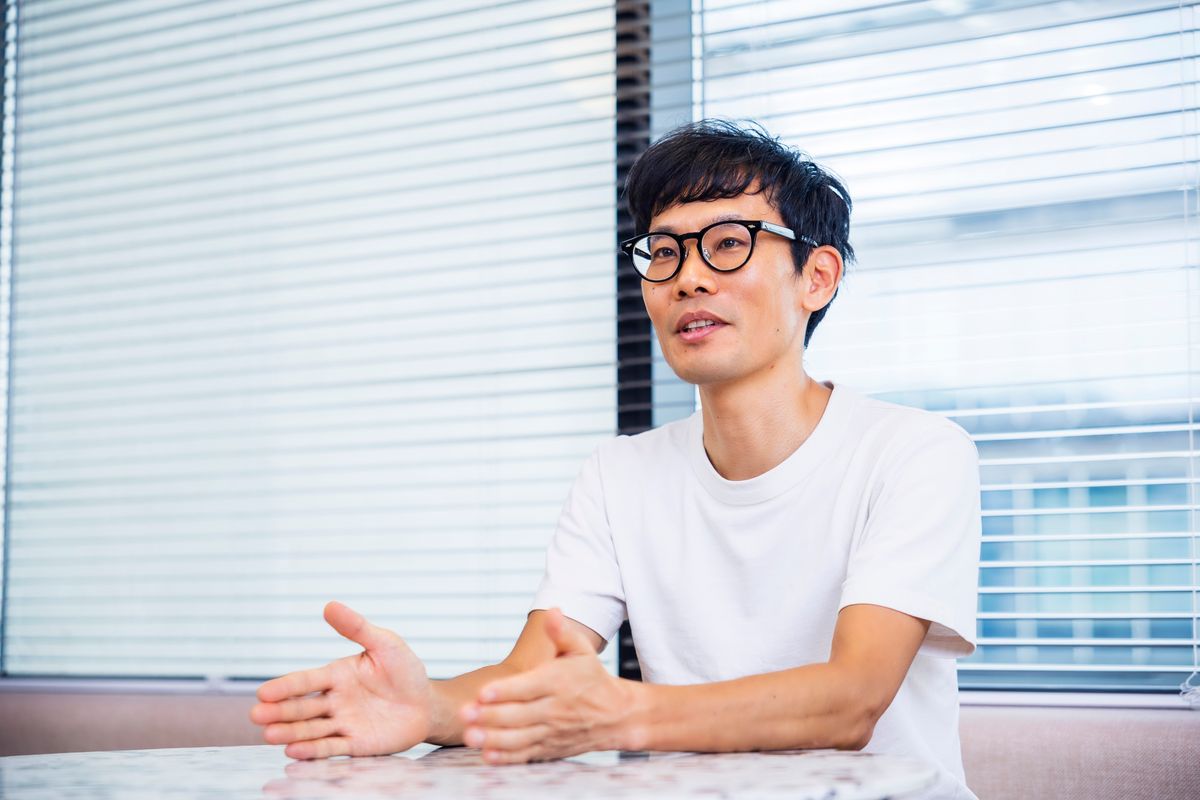 ALGO ARTIS代表取締役社長兼CEOの永田健太郎。