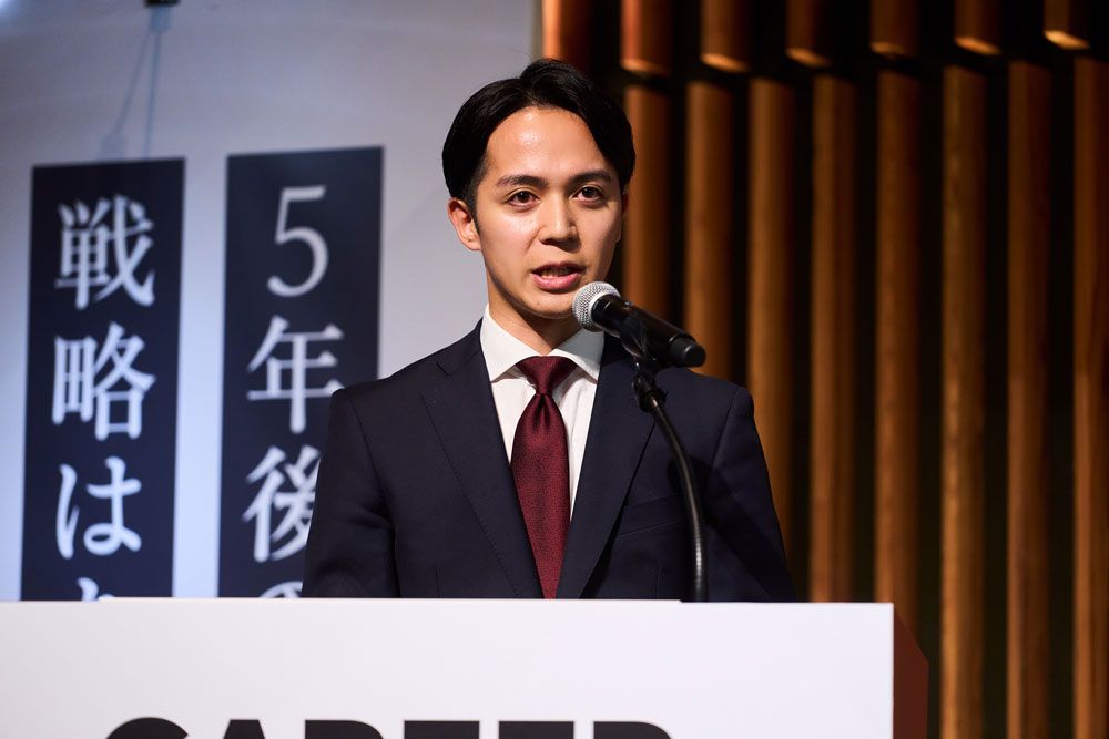 本アワード選出委員会代表を務めたアサイン シニアエージェントの長谷川 翔