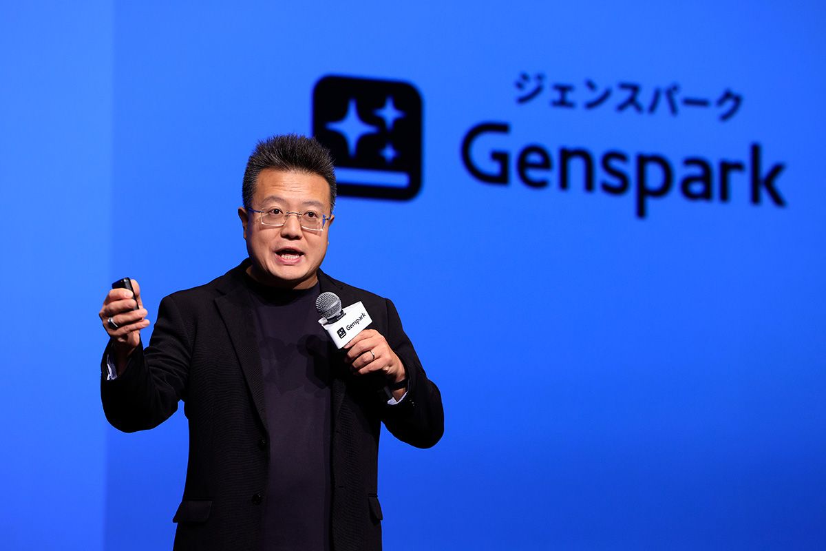 Gensparkのグローバル戦略と、日本市場へのアプローチを語る共同創業者兼COOのウェン・サン氏