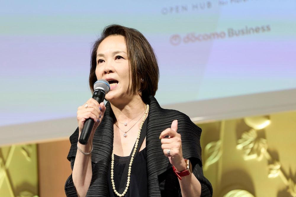NTTドコモビジネス代表取締役副社長 工藤晶子