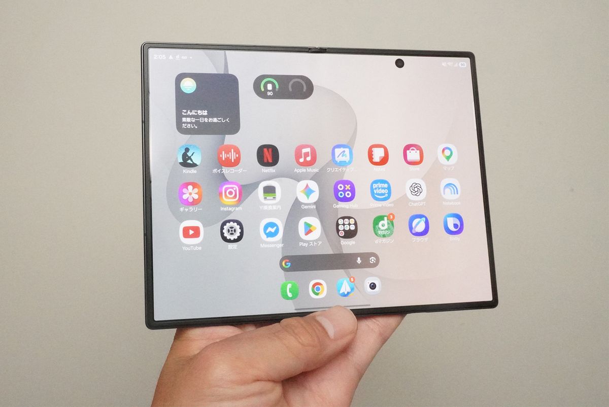 2026年にはコンパクトな横開きフォルダブルスマートフォン「Galaxy Z Fold8」がラインナップに加わった