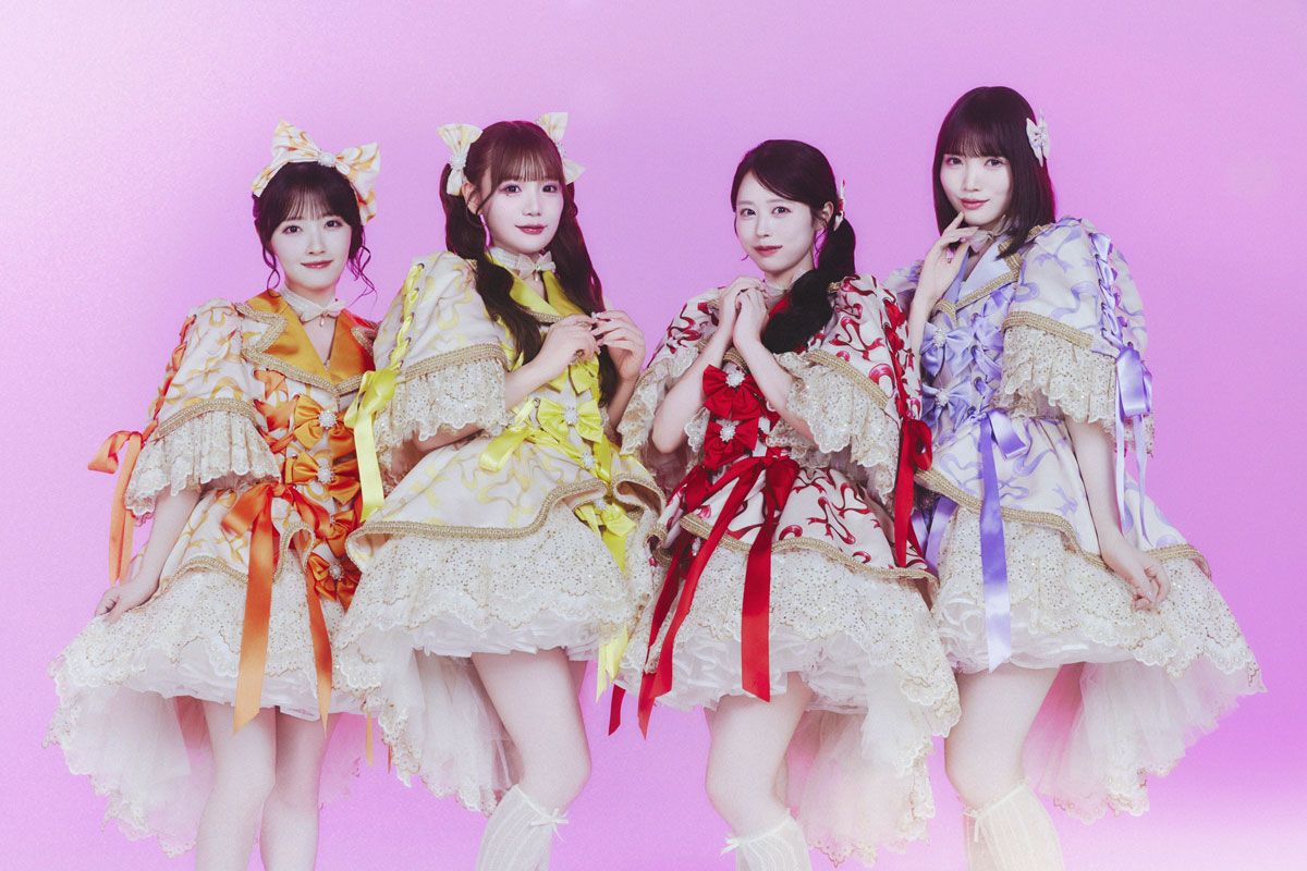 左から：川本笑瑠、古澤里紗、佐野愛花、真鍋凪咲