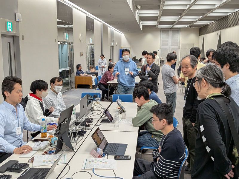 2026年5月3〜5日、川崎市産業振興会館で開催された「第36回世界コンピュータ将棋選手権」の様子。AI同士が 3日間にわたり熱戦を繰り広げた
