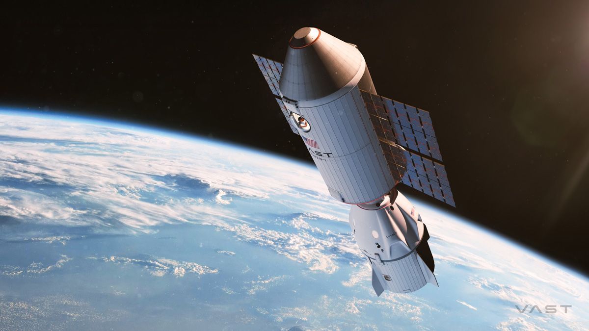 ヴァスト社の単モジュール型宇宙ステーション「ヘイブン1」は、生命維持装置の大部分をクルードラゴンに依存する設計。クルードラゴンの退役により、その運用は大幅に限定される可能性がある。（C）Vast Space