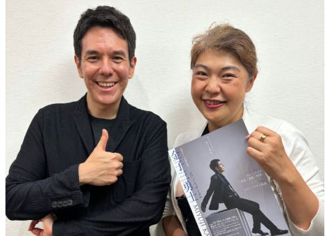 金子氏と筆者