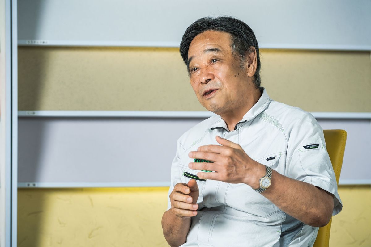石子達次郎 日進産業 代表取締役