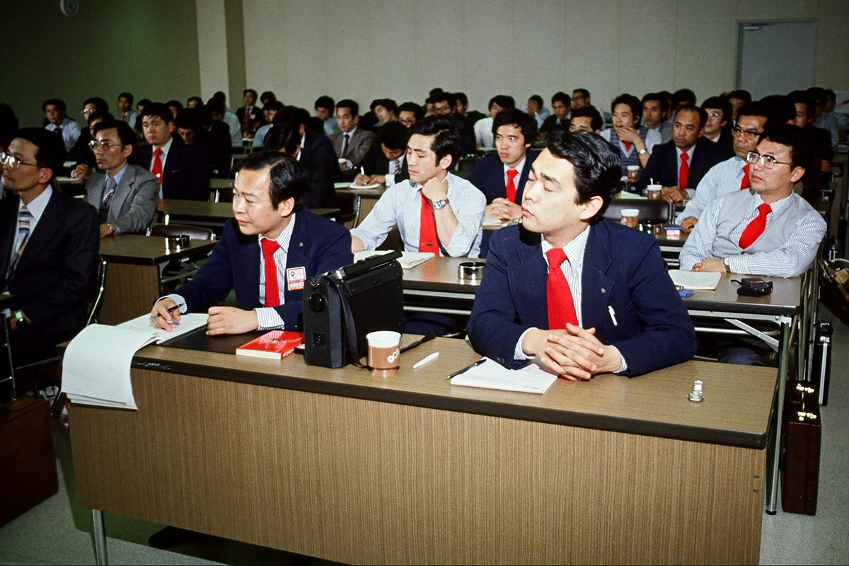 加盟店全国大会の様子。各地の事業者とのネットワークが全国展開を支えた。（写真提供＝ダイオーズ）