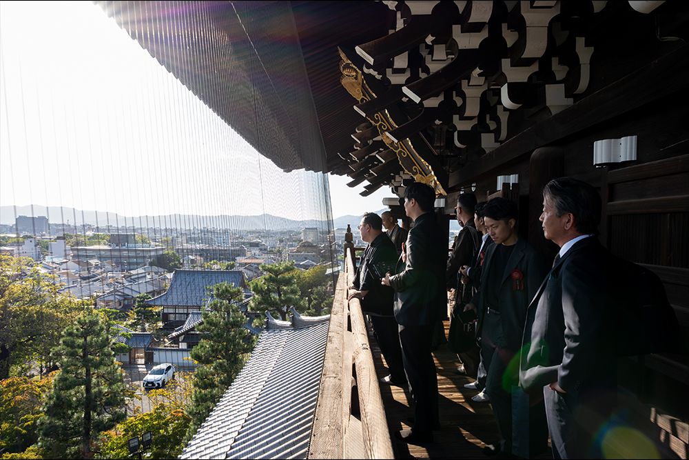 山門からの眺め
