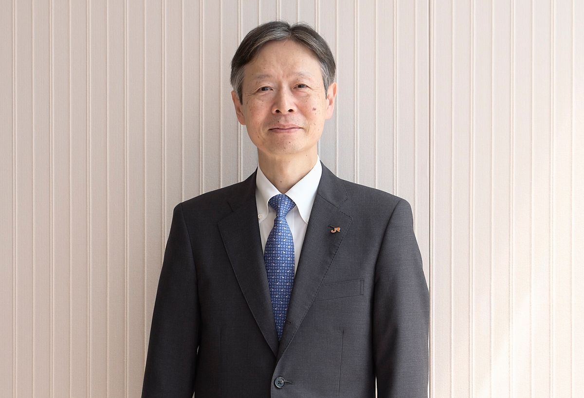 東海旅客鉄道（JR東海） 代表取締役社長 丹羽俊介。