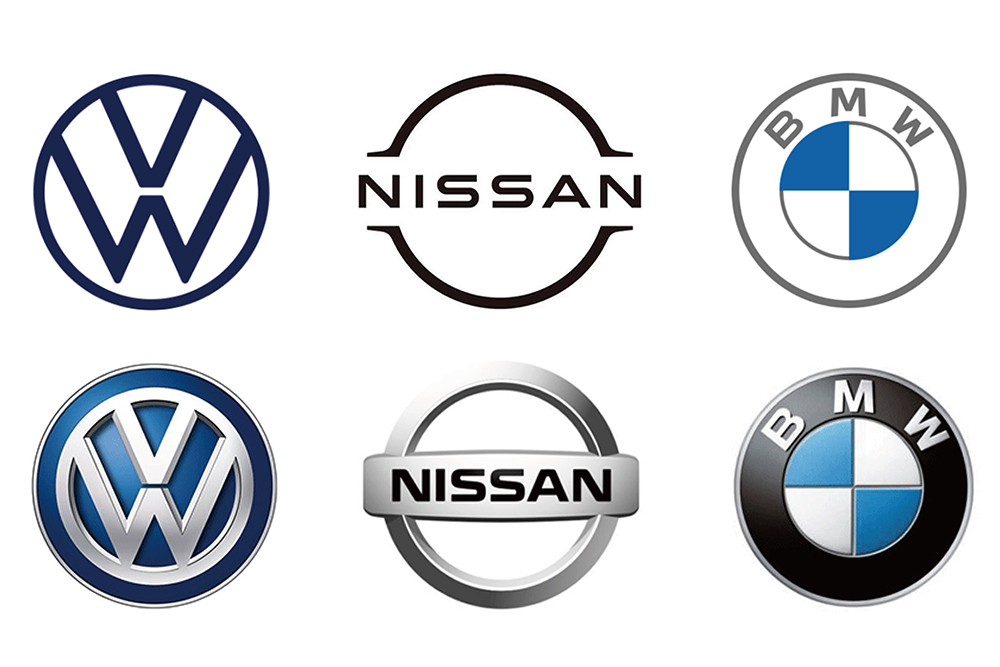 ✨美品✨ NISSAN 日産自動車 社章 ピン2個セット ロゴ ブランド