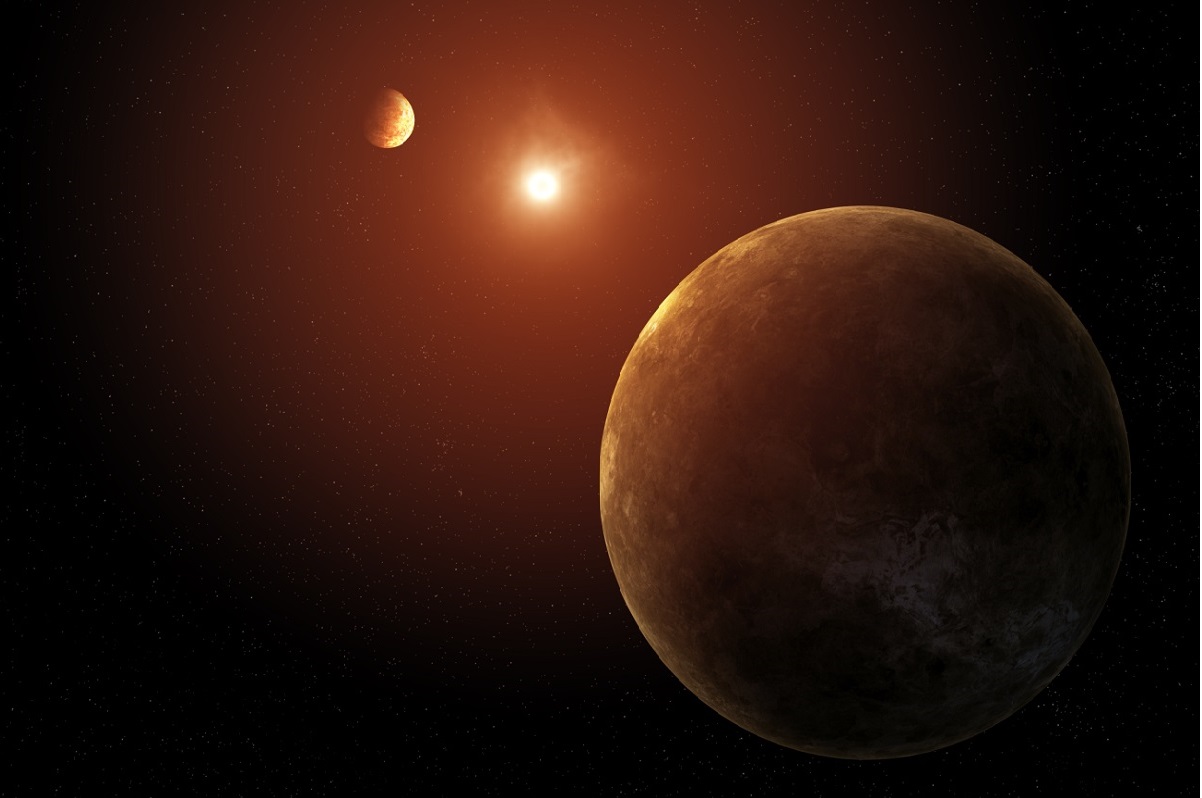 宇宙と、惑星、次元 太陽系。現実的な惑星宇宙銀河宇宙太陽木星土星水銀海王星金星