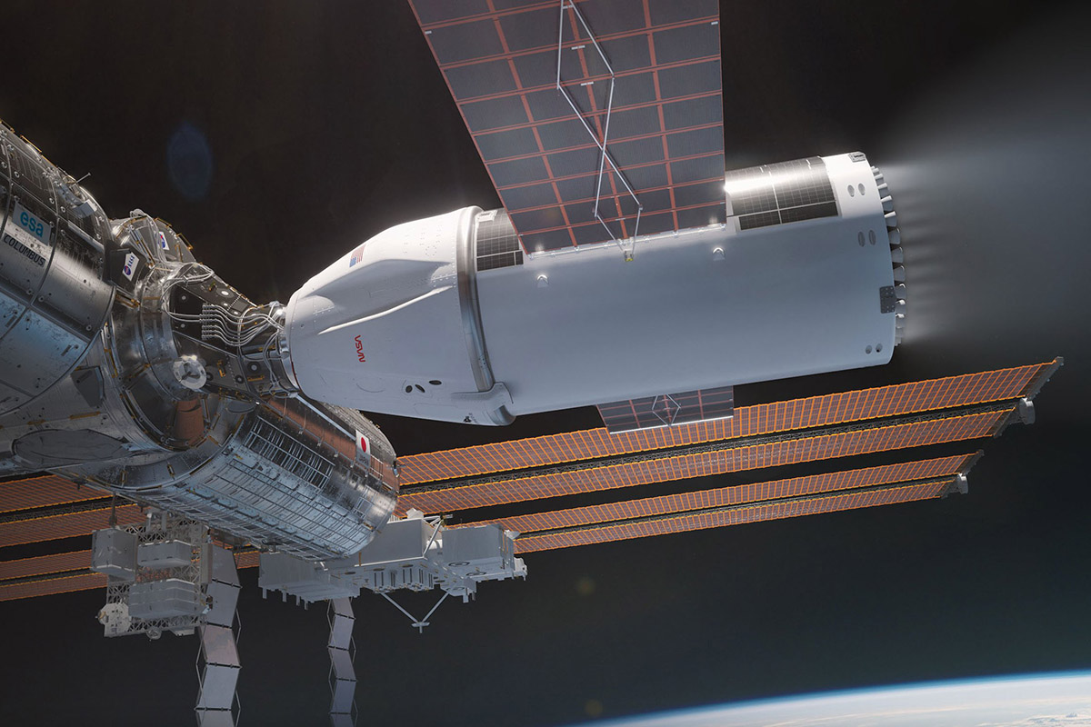 450トンのISSを太平洋へ落とす、推力4倍のドラゴンをスペースXが開発