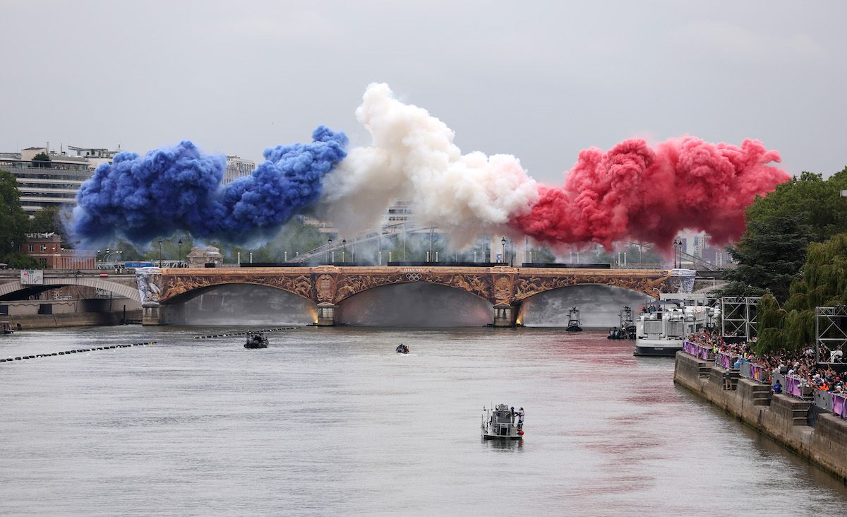 パリ2024オリンピック競技大会 開会式|Photo by Lars Baron/Getty Images