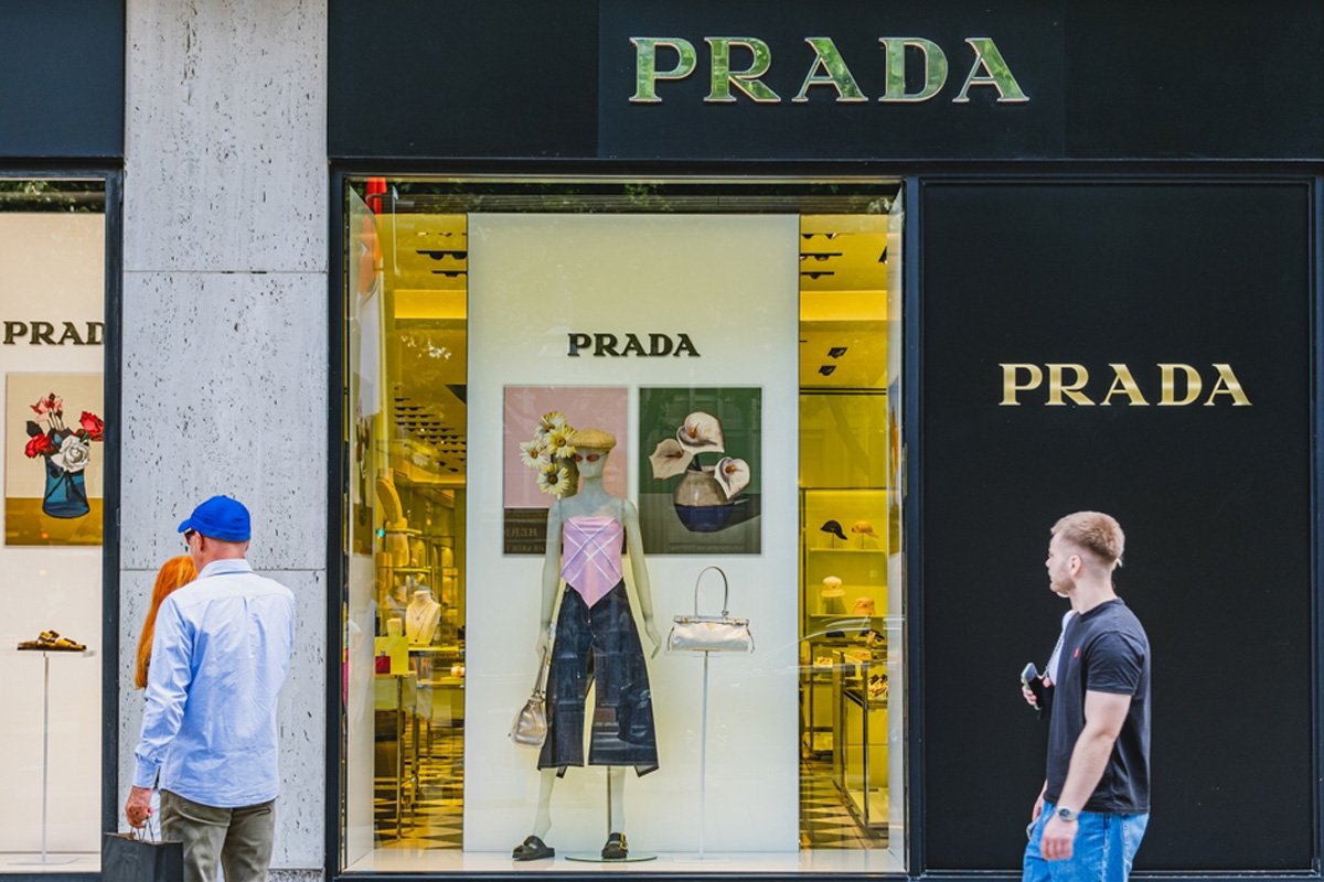 まとめ買いリクエスト 【PRADA】 額装ブランドオマージュポスター PRADA type☆A4額装済オマージュアートインテリアポスター.#218