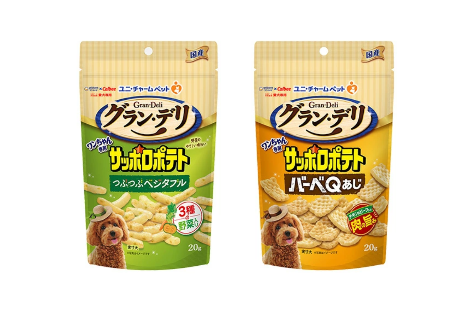 愛犬専用「サッポロポテト」 サクッとした食感を再現：気になる