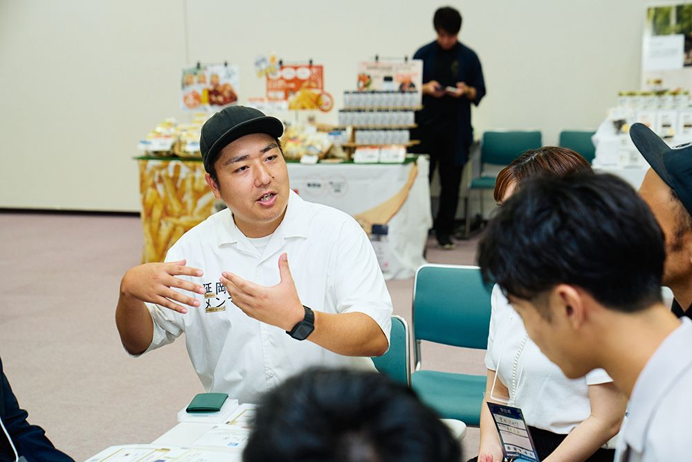 LOCAL BAMBOOの江原太郎。放置竹林の課題解決に対する熱い思いをピッチする