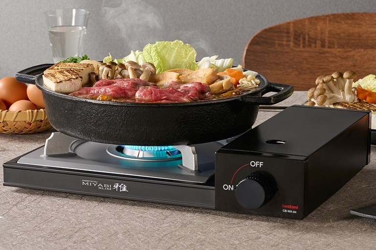 COUSANCES フォンデュコンロ 超薄型のカセットこんろ 着席しながらの卓上調理も快適：気になる