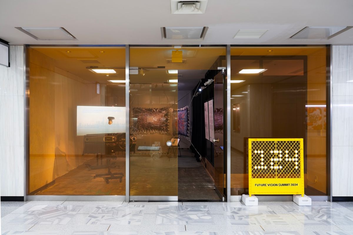 国際ビルでのNEW INC展示風景 撮影:GC magazine