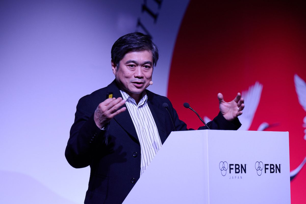 メディア学者の伊藤穰一氏による基調講演「日本の変革のロードマップ」