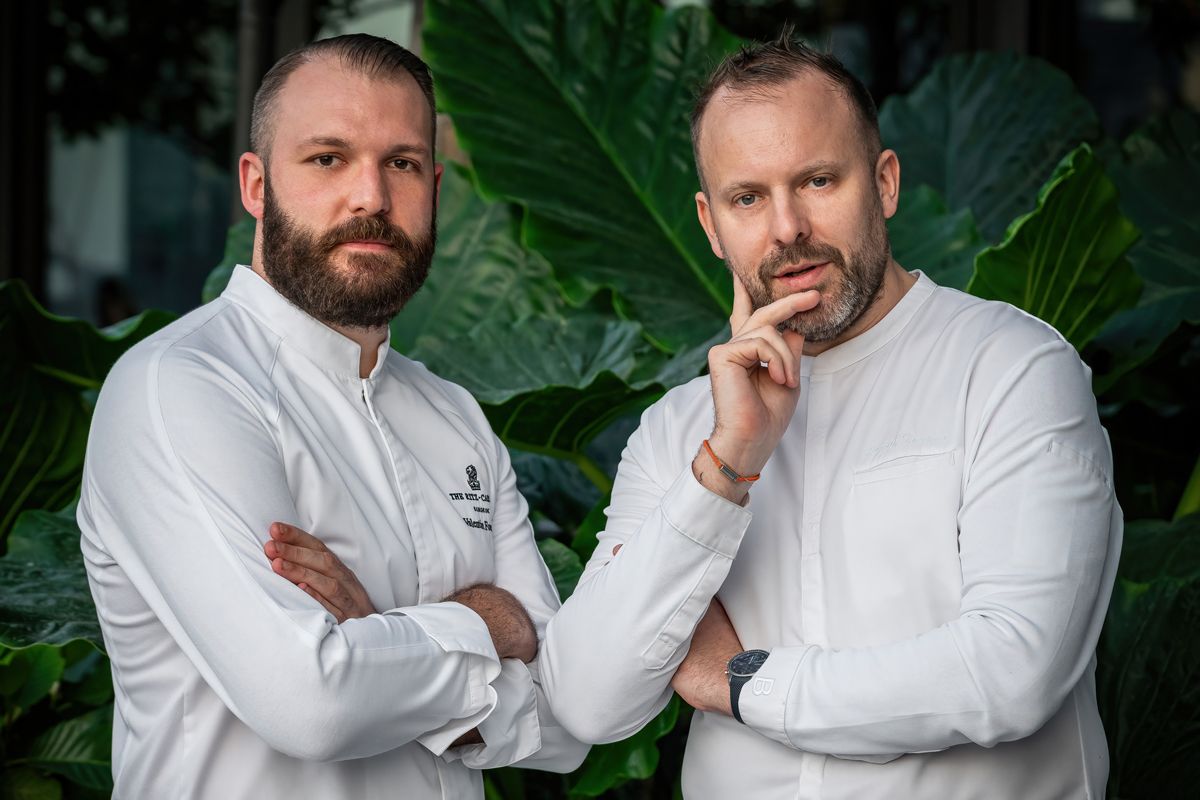 デビッド・トゥッタン氏（右）とヴァレンティン・ファルシュ氏（左）