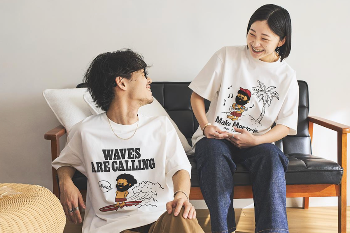 ※パンフレットなどでもジェンダレスコーディネートを提案（サンブロス提供）