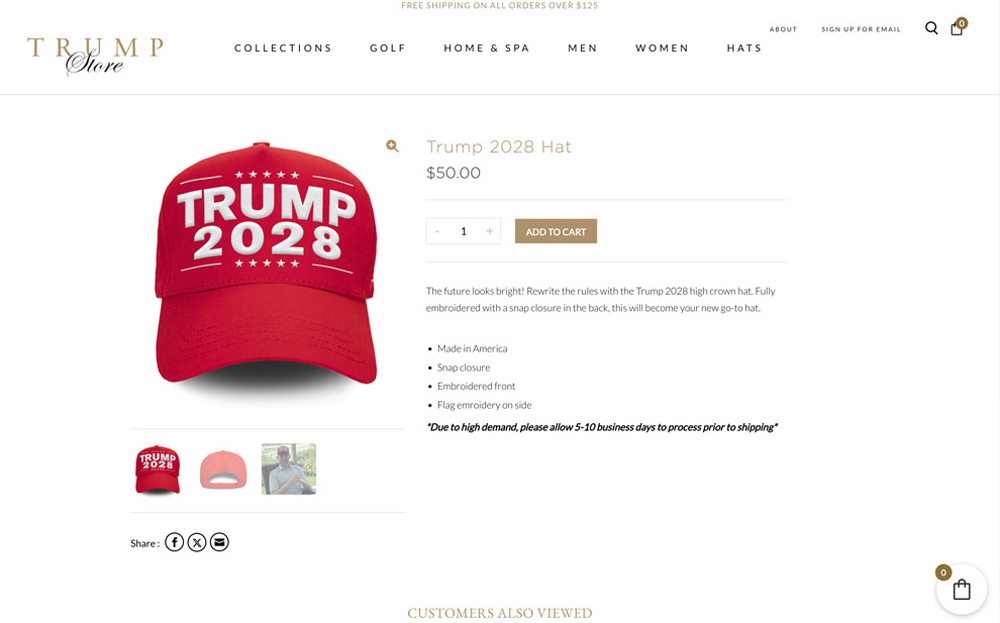 【ドナルドトランプ大統領　キャップ　ハワイで購入】 ドナルドトランプ大統領 キャップ ハワイで購入】 （米大統領選