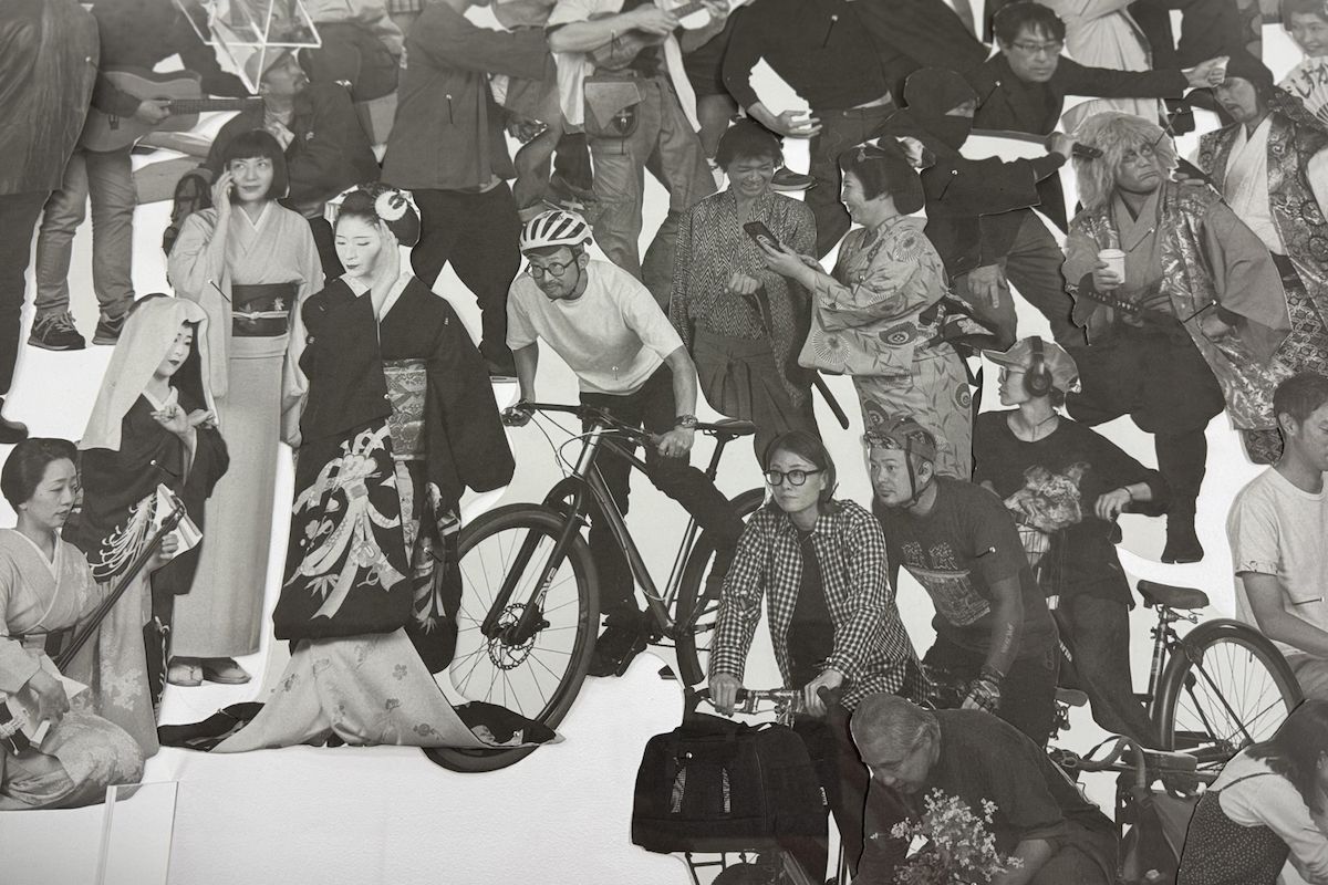 京都新聞ビル地下1F & 1Fで開催中の「Printing the Chronicles of Kyoto」の展示