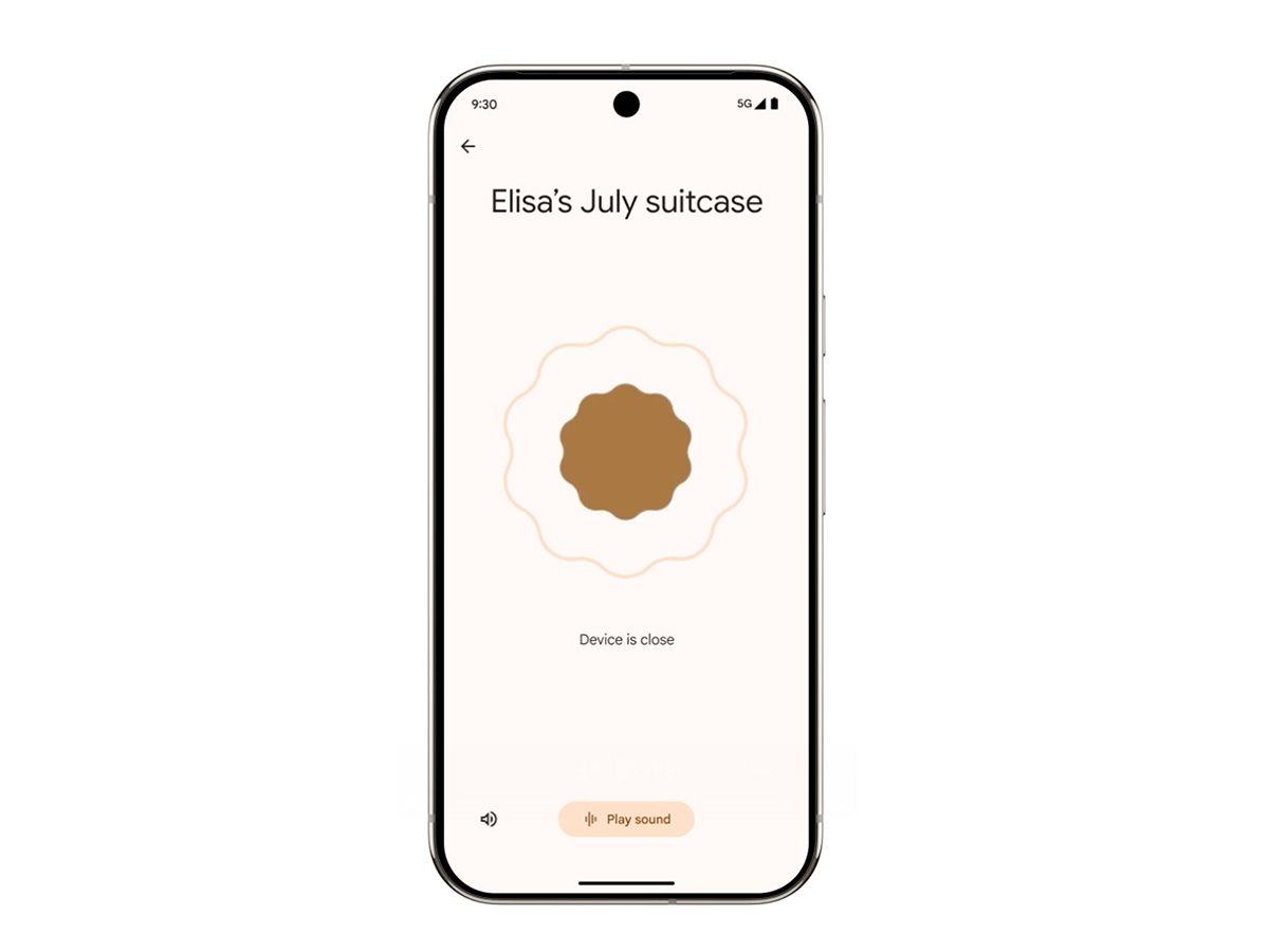 UWB（超広帯域）による高精度な紛失追跡にも対応する「Find Hub」