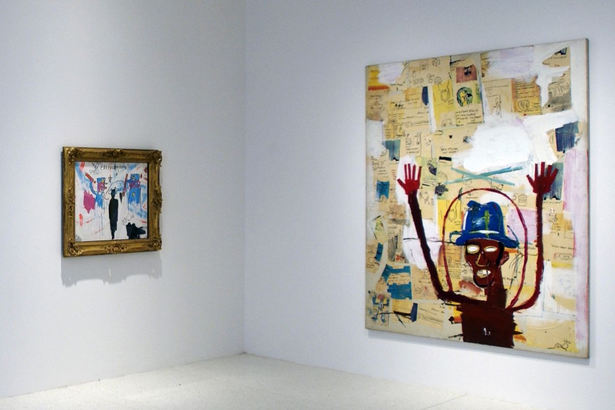 『Defacement』（写真左）Photo By DAVID BREWSTER/Star Tribune via Getty Images