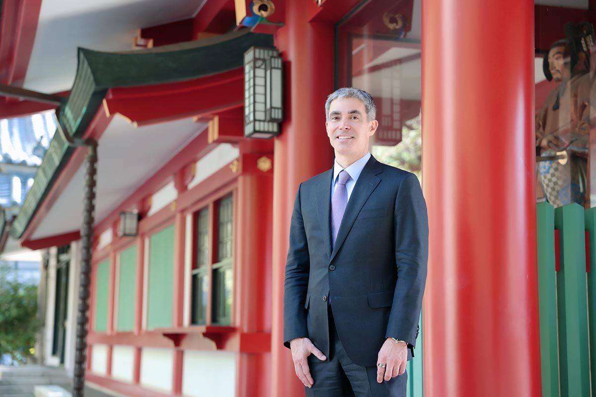 学生時代を日本で過ごしたエドワーズ氏も、「いまの日本には、これまで見たことのない前向きなエネルギーがある」と驚く。　Courtesy of the Author