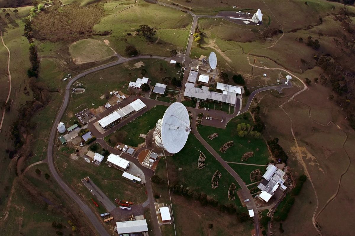 オーストラリア・キャンベラにあるNASAのキャンベラ深宇宙通信施設(NASA/Canberra Deep Space Communications Complex)