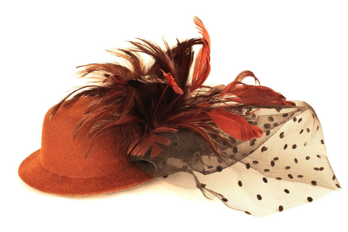 鳥の羽があしらわれた帽子 stockphoto mania / Shutterstock