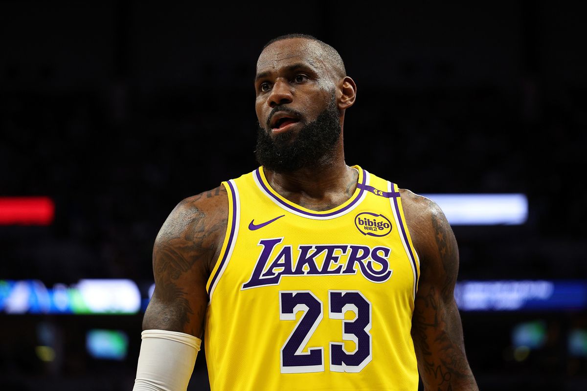 6位、レブロン・ジェームズ（David Berding/Getty Images）