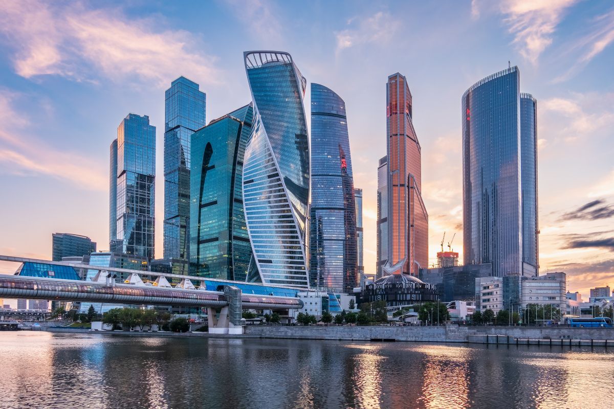 ロシア・モスクワの国際ビジネスセンター「モスクワ・シティ」（Shutterstock.com）