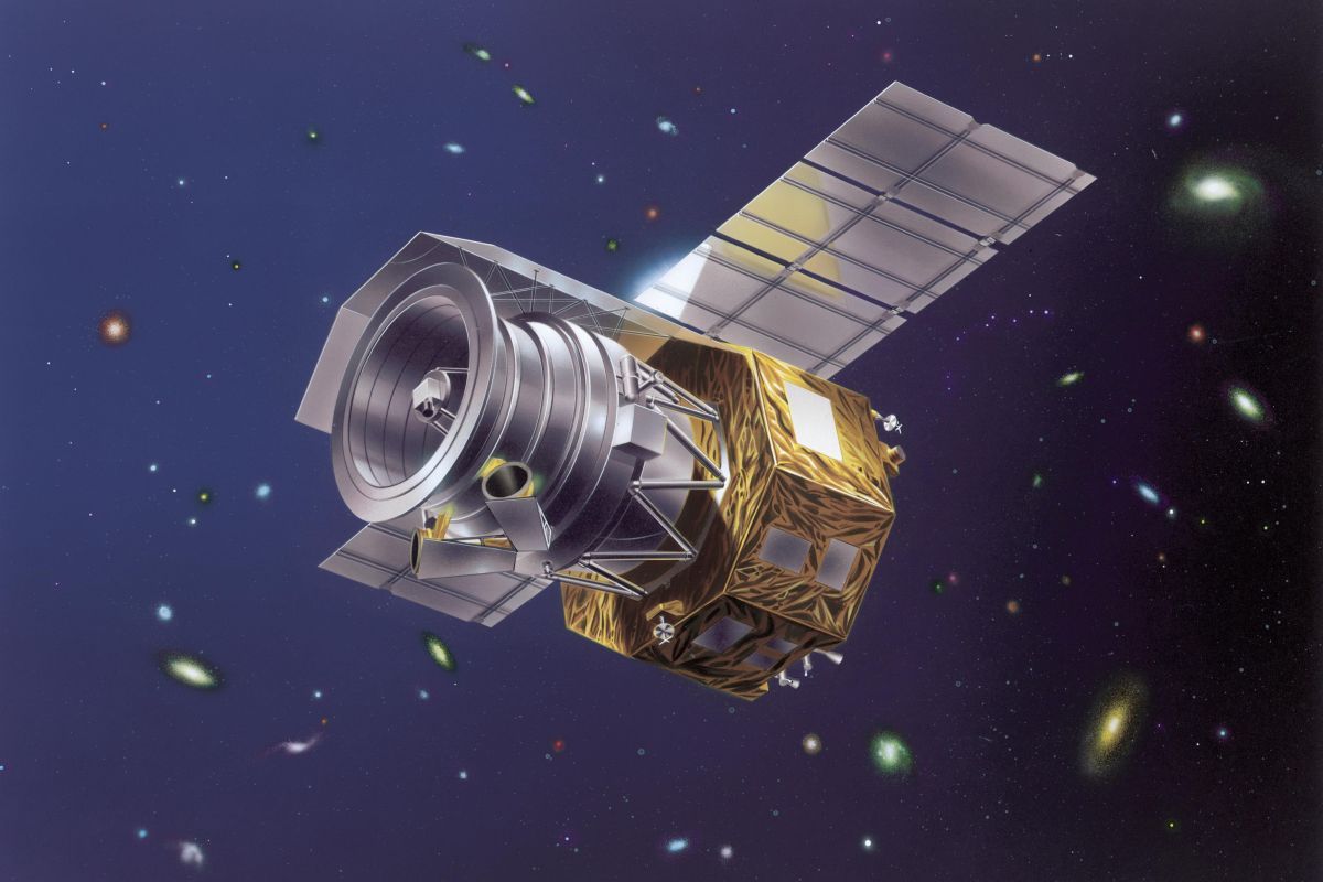 日本の赤外線天文衛星「あかり（ASTRO-F）」（ISAS/JAXA）