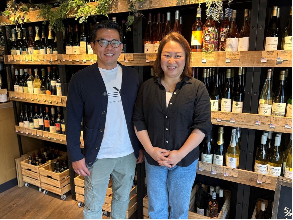 NYワイン専門インポーター「GO-TO WINE」代表の後藤芳輝・由華夫妻
