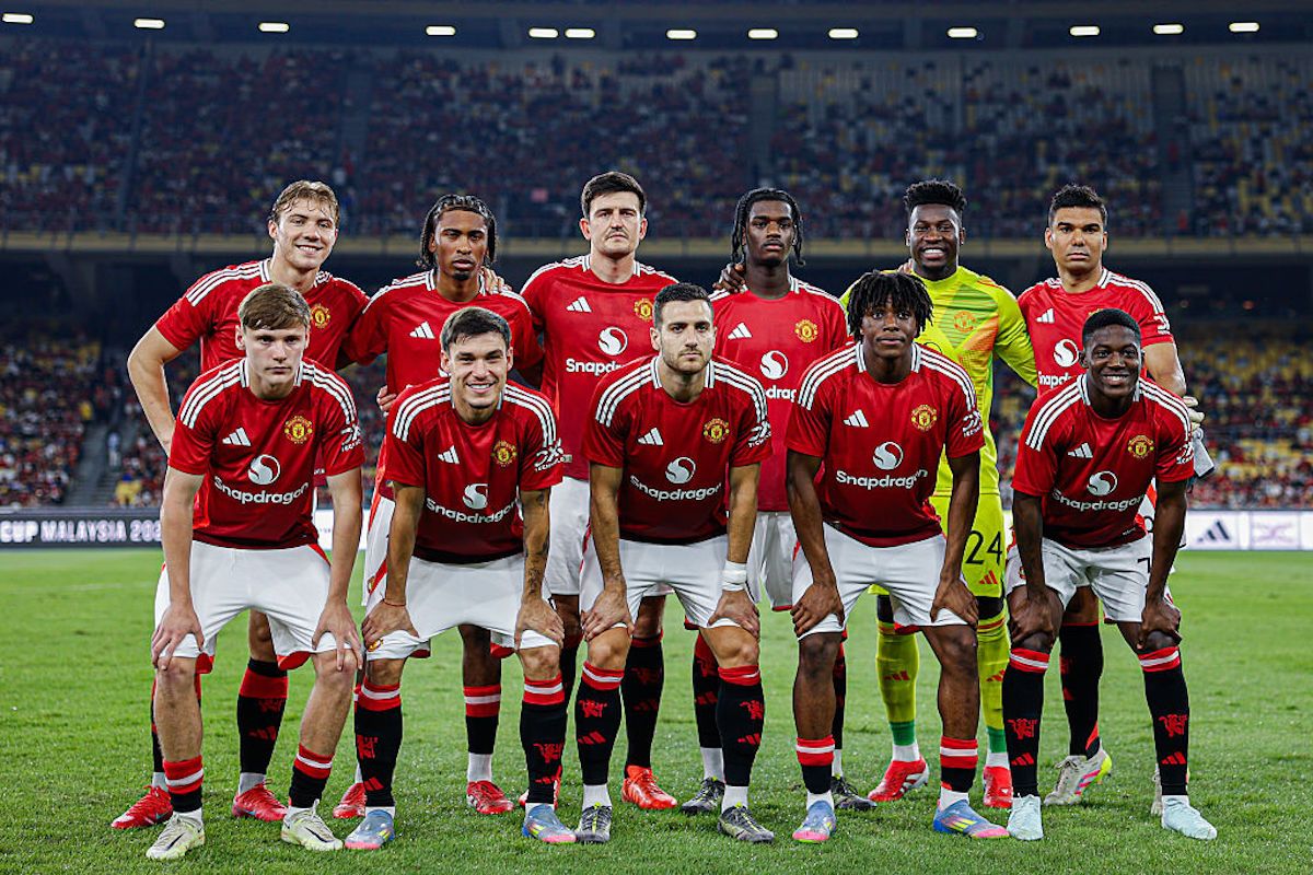 2位：マンチェスター・ユナイテッド（Annice Lyn/Manchester United via Getty Images）