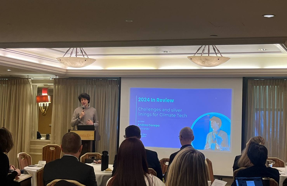 Net Zero InsightsのCOOのAndrea・Canepa氏