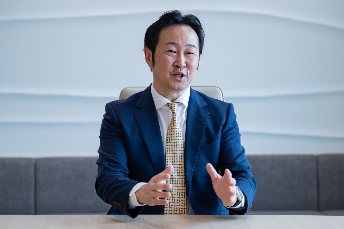 日本ストライカー代表取締役社長の水澤聡