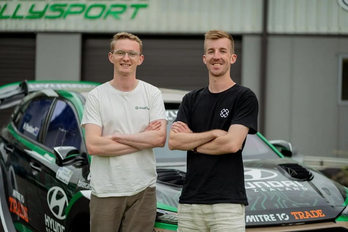 William Murrell and Ben Scales, cofounders of KiwiFibre (Supplied photo)