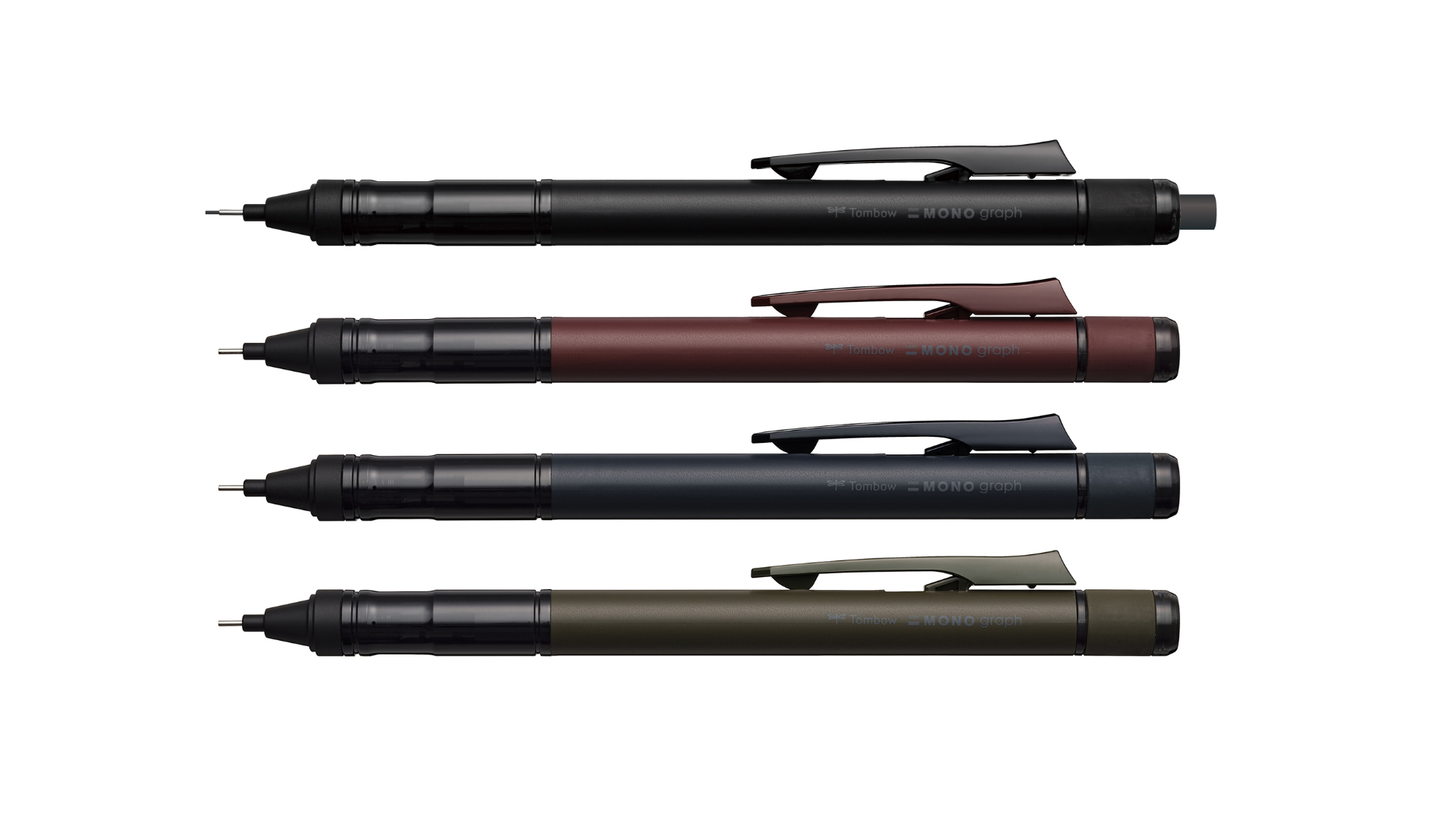 黒コーデが渋いノック式シャープペンシル コスパも優秀：気になる