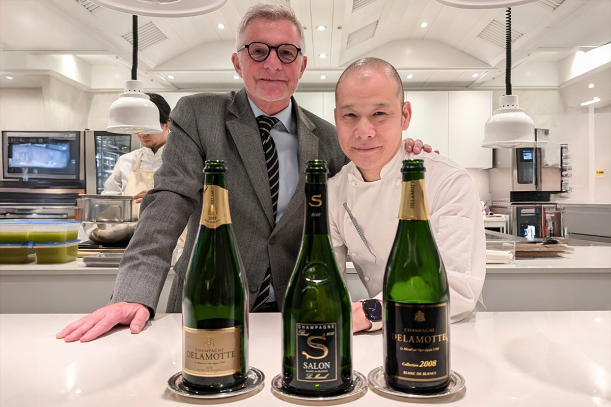 極上のシャンパーニュ「サロン」 パリの二つ星シェフは何を合わせる