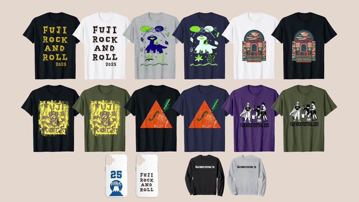 2025年もAmazon MusicはFUJI ROCKオフィシャルサポーターとしてプレイリストや特別番組を公開する。Amazon.co.jpでは限定の公式グッズを販売中
