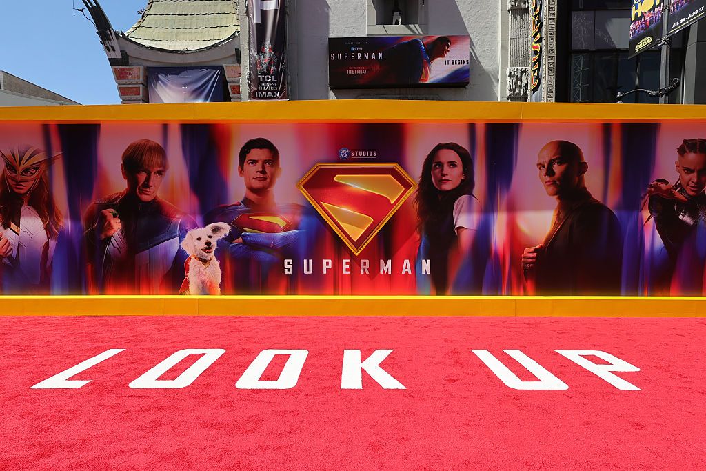 7月7日、ハリウッドのTCLチャイニーズ・シアターで開催されたロサンゼルスプレミアの会場（Stewart Cook/Warner Bros. via Getty Images)