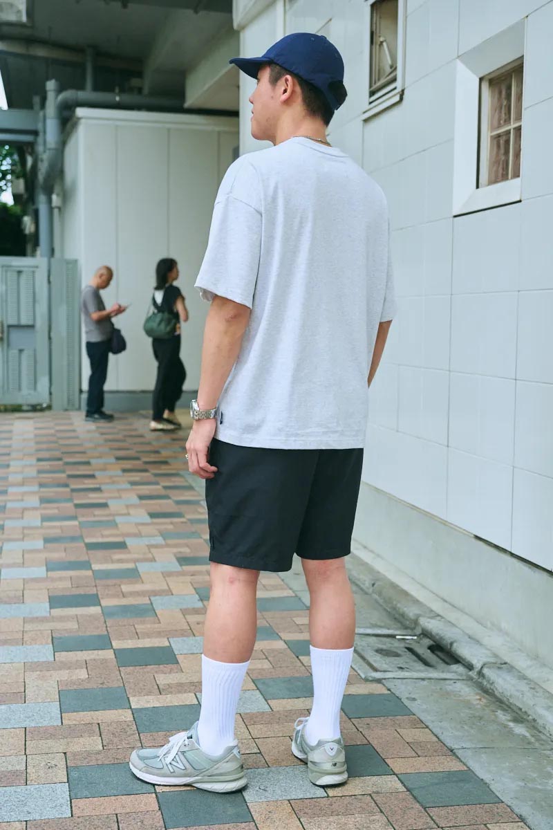 Tシャツ×短パン＋靴下」たったこれだけで見違える、菊池式・夏服の