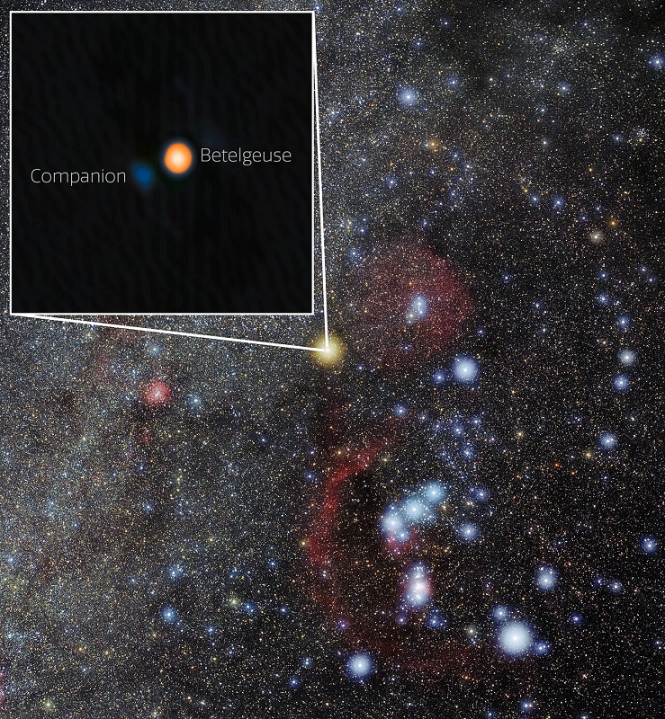 【287】＜ベテルギウスのハート＞【1点物】 オリオン座の赤色超巨星ベテルギウスに伴星、NASA観測で確認 大減光の