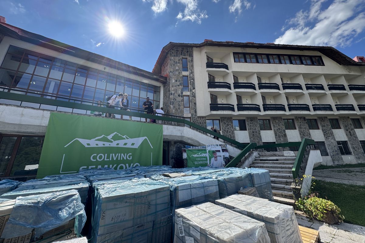 改装が進むコリビング・セムコヴォ