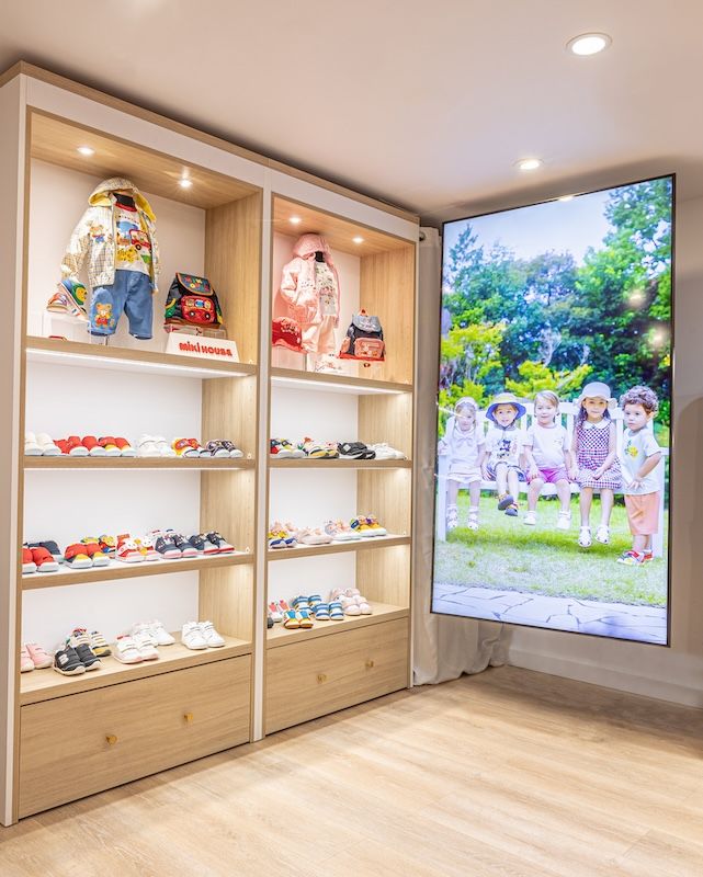 ニューヨークのプラザホテル内に出店した「MIKI HOUSE」