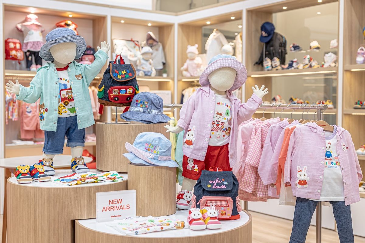 クイーンズの高級ショッピングモール「タングラム」内のMIKI HOUSE